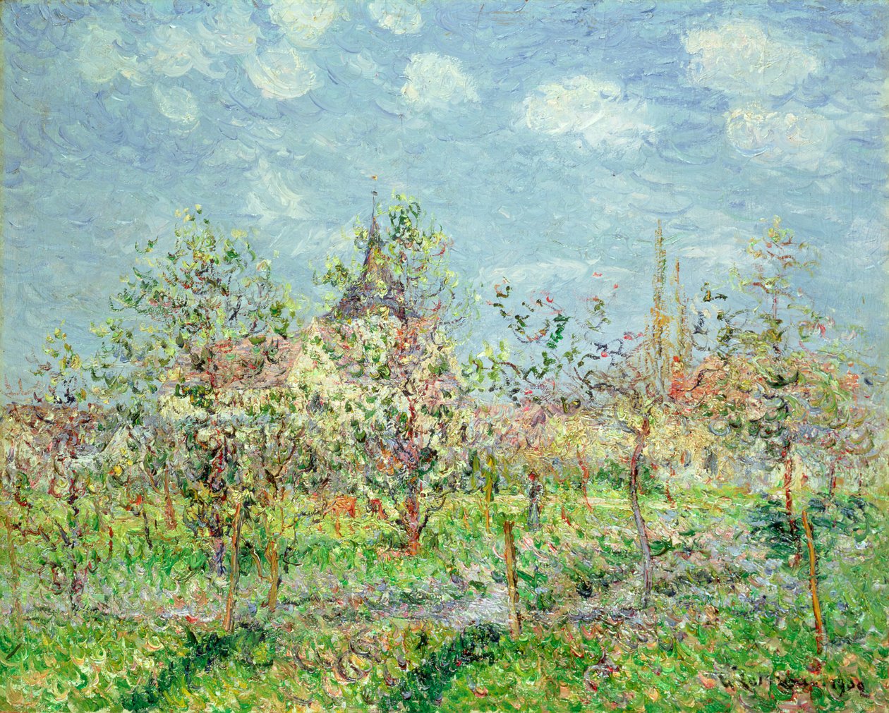 Verger en Fleur, 1902 da Gustave Loiseau