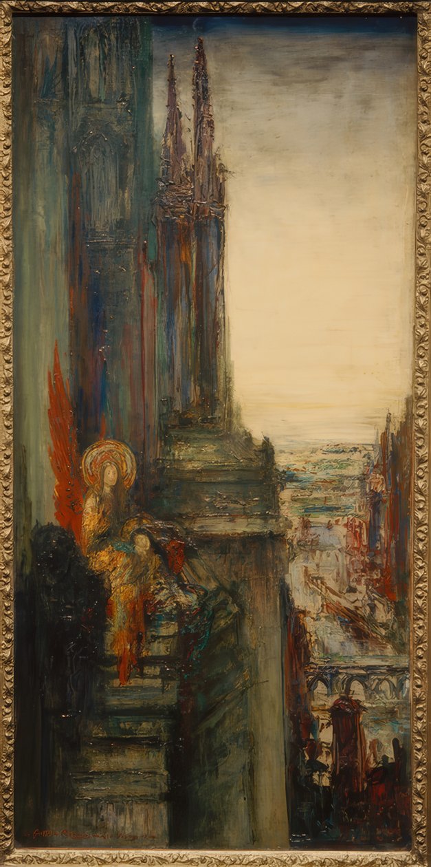 Gli angeli viaggiatori da Gustave Moreau