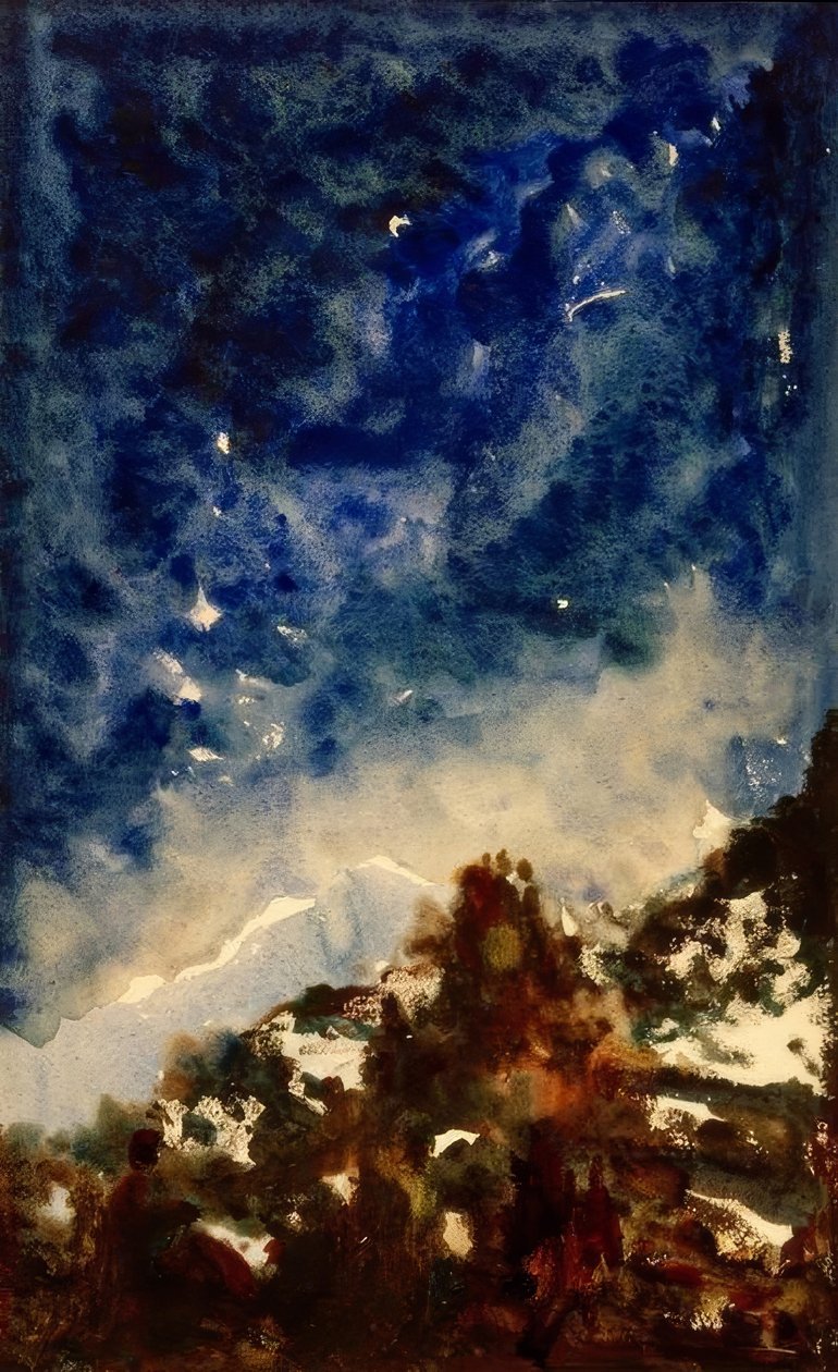 Studio di Paesaggio da Gustave Moreau