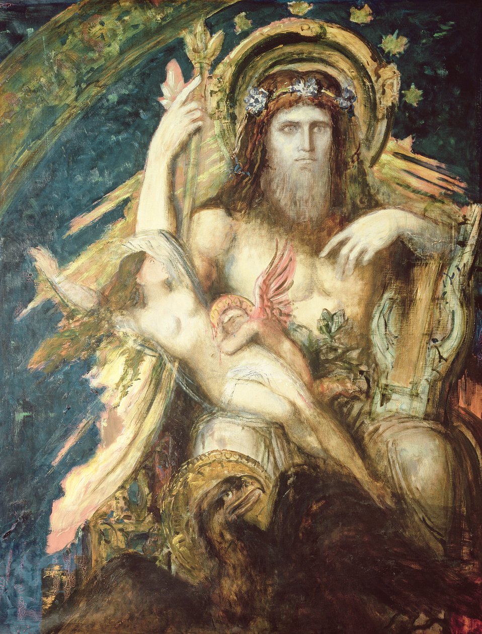 Giove e Semele da Gustave Moreau