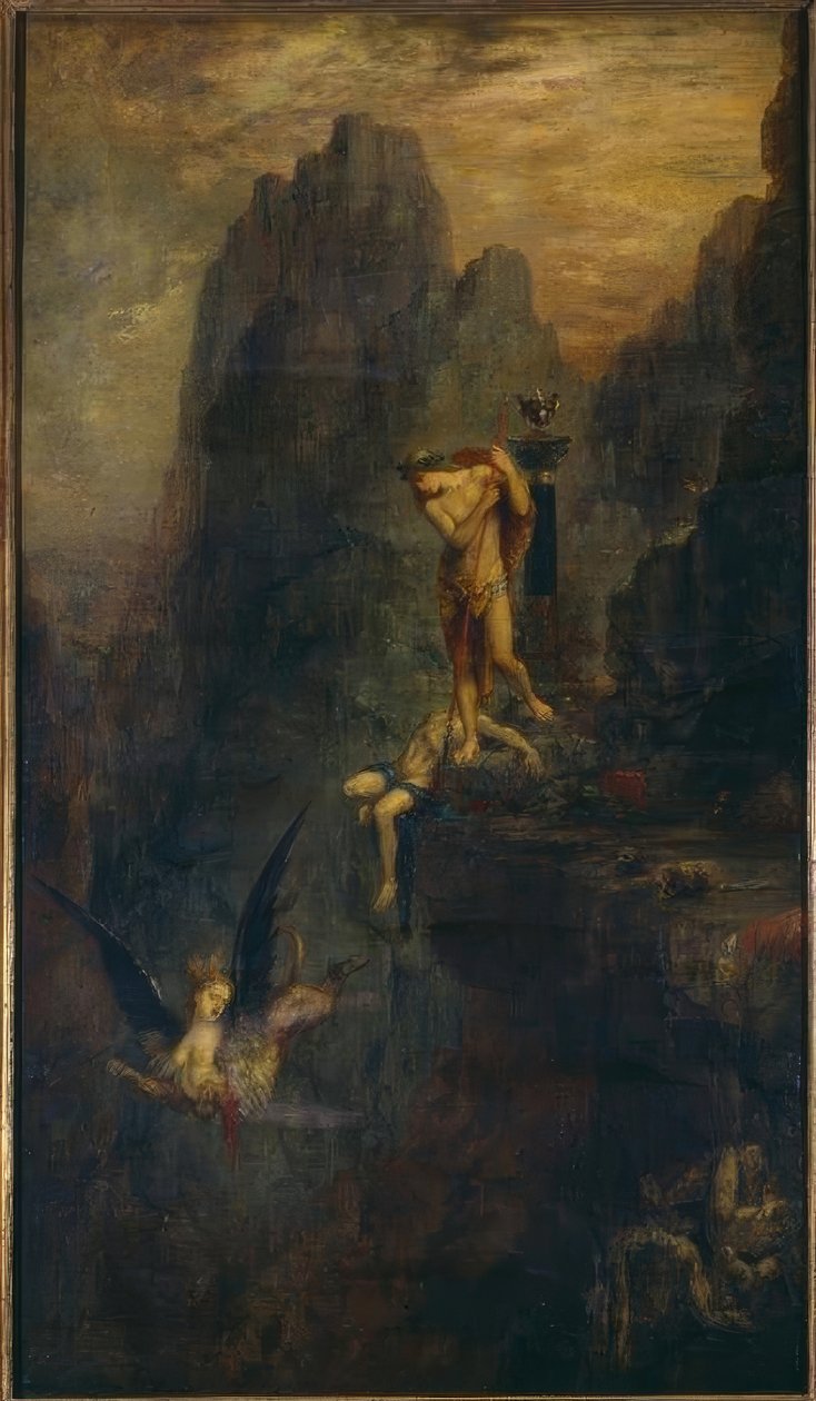 La Sfinge indovinata da Gustave Moreau