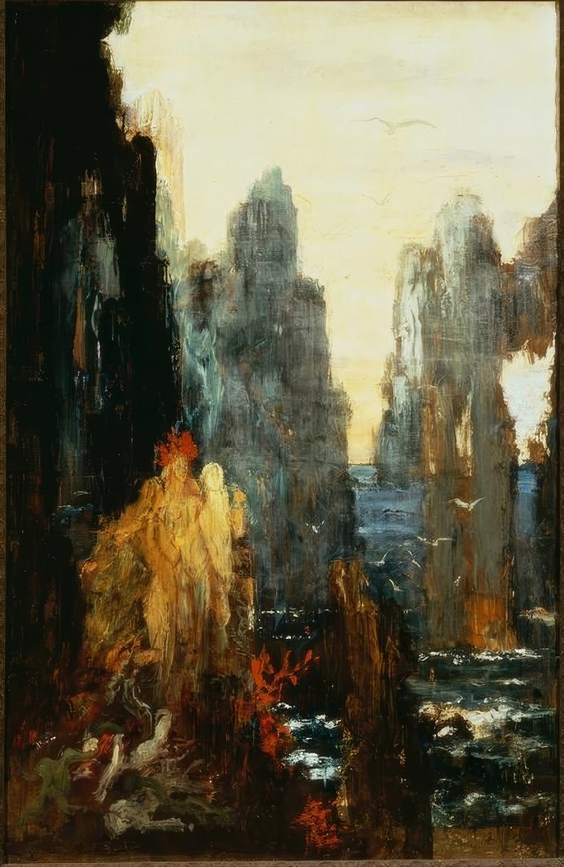 Le sirene da Gustave Moreau
