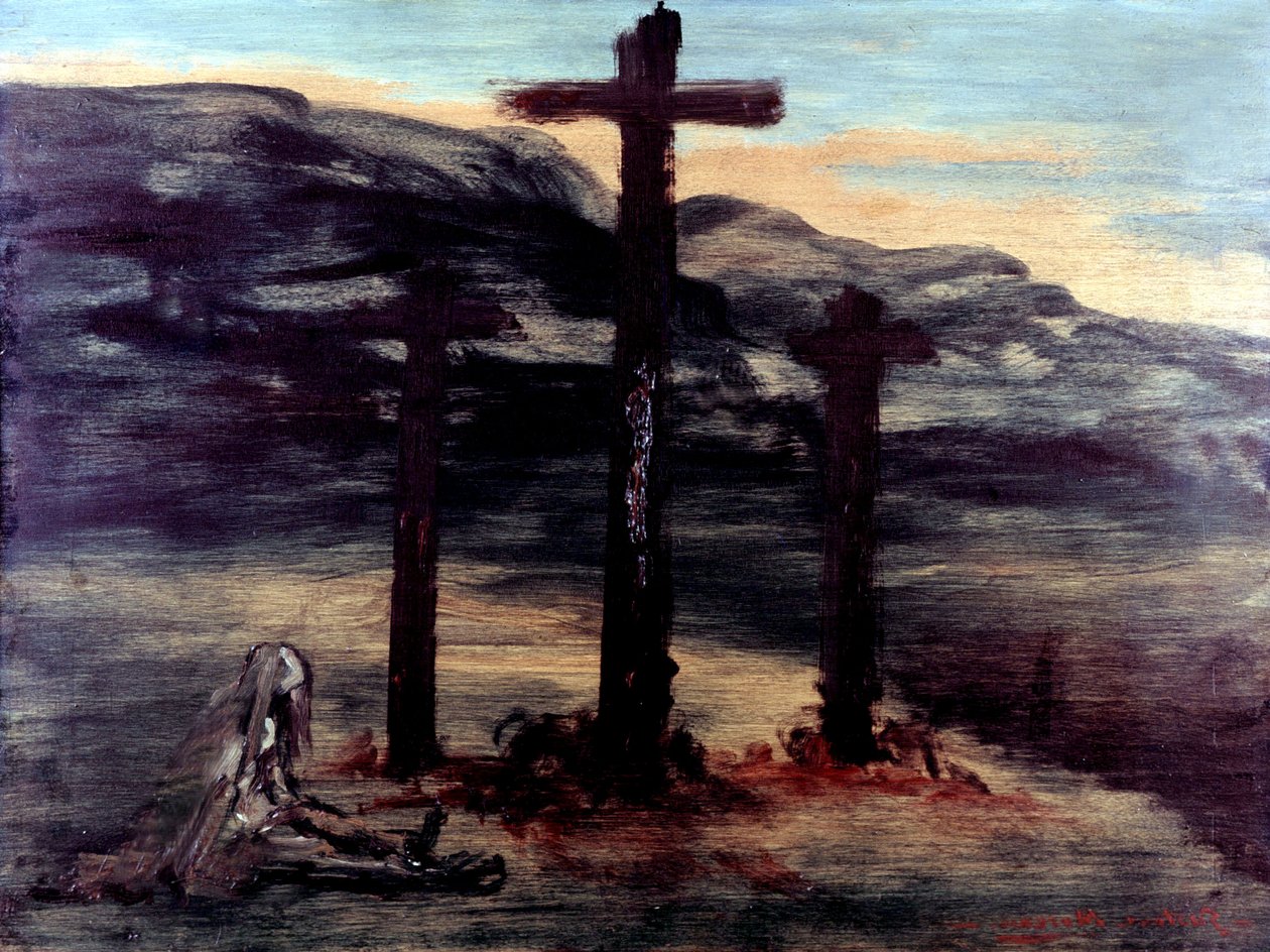 Madeleine al Calvario da Gustave Moreau