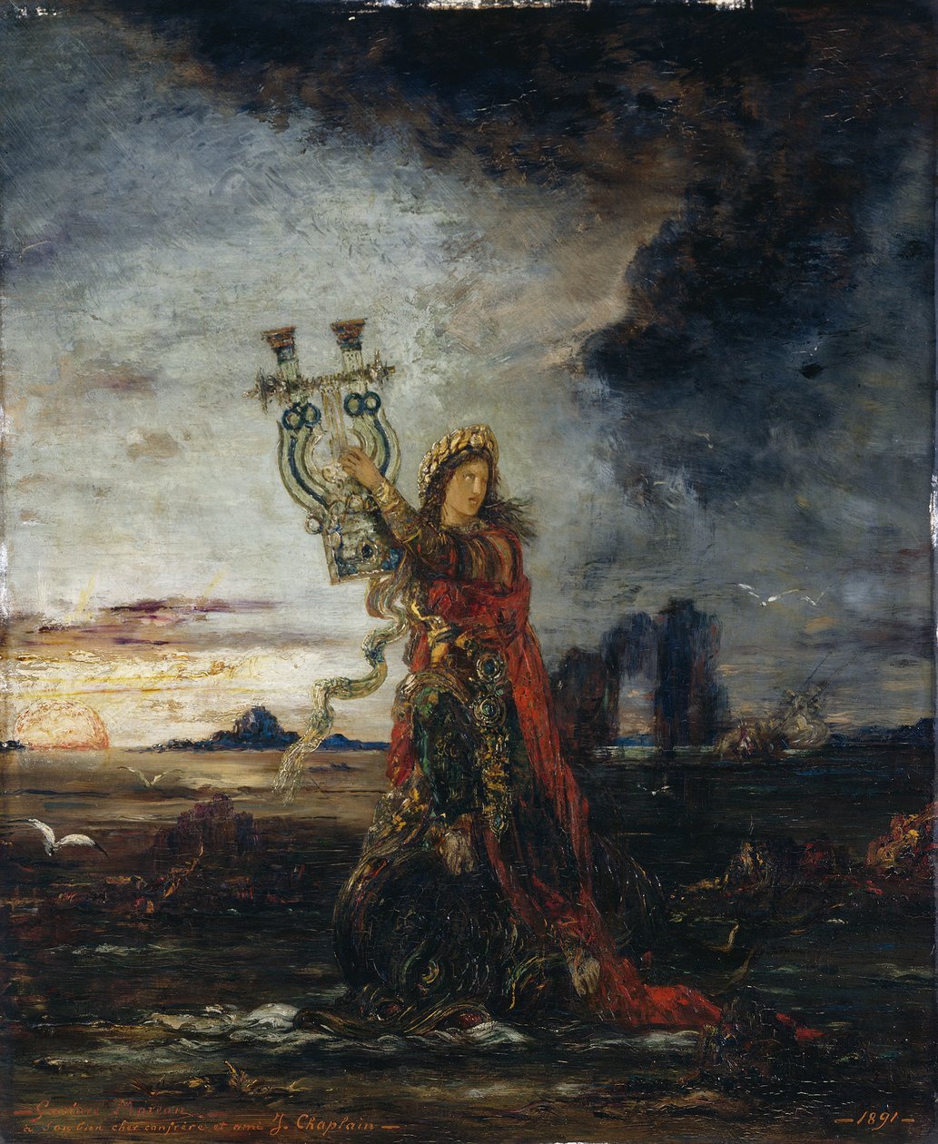 Moreau - Arion, 1891 da Gustave Moreau