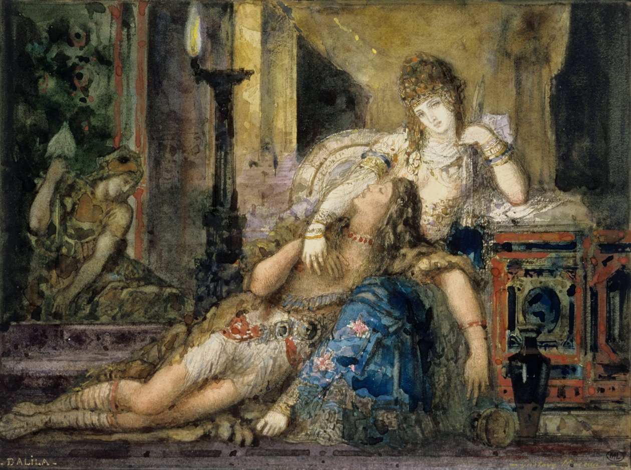 Sansone e Dalila da Gustave Moreau