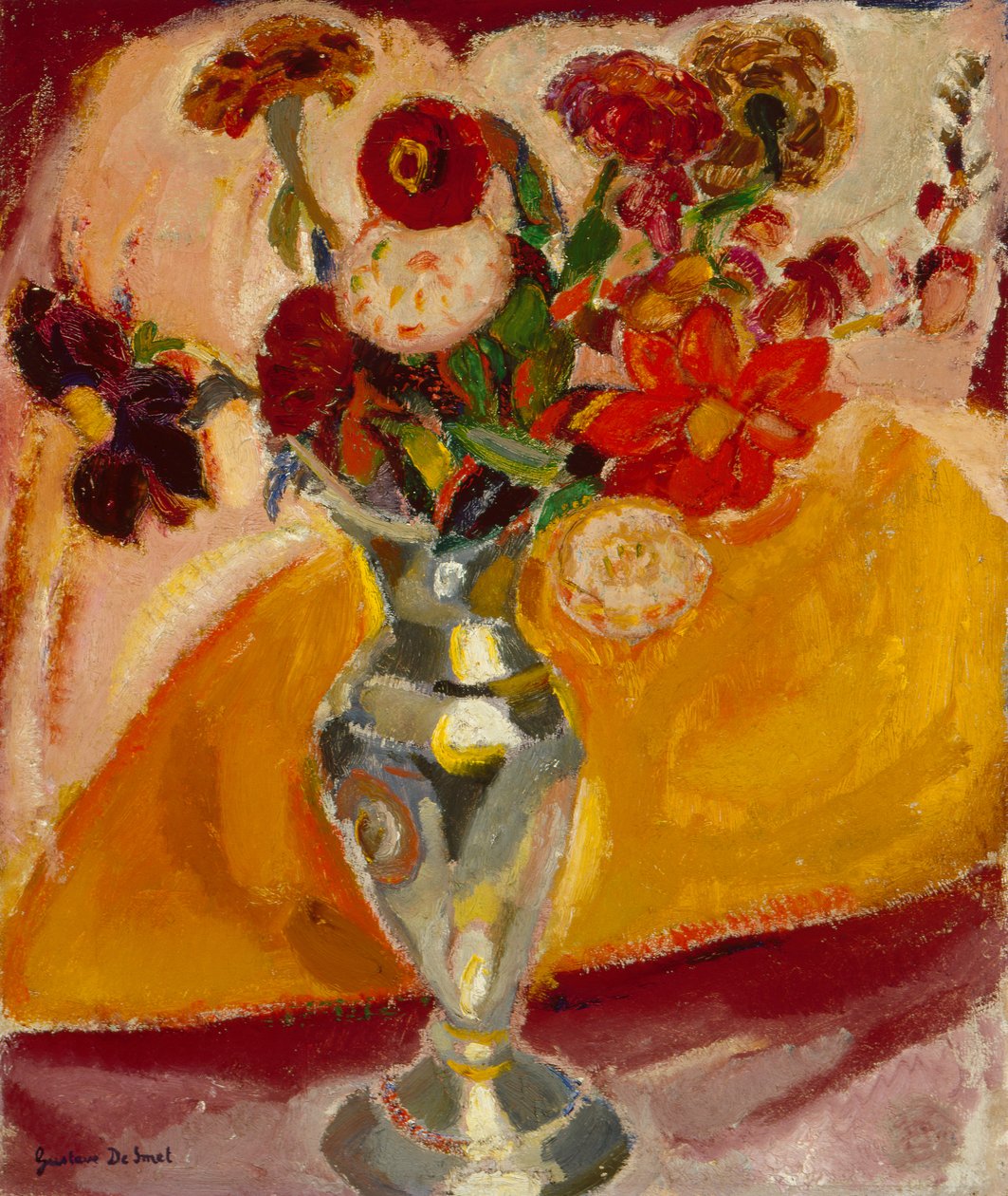 Vaso con Fiori da Gustave de Smet