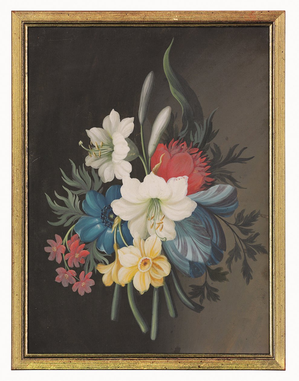 Natura morta di bouquet floreale da Gustavus Hamilton
