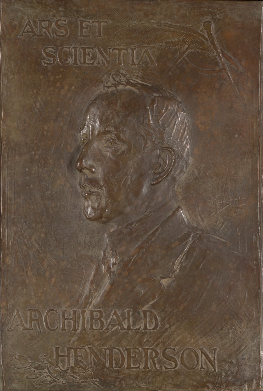 Archibald Henderson 1877-1963 da Gutzon Borglum
