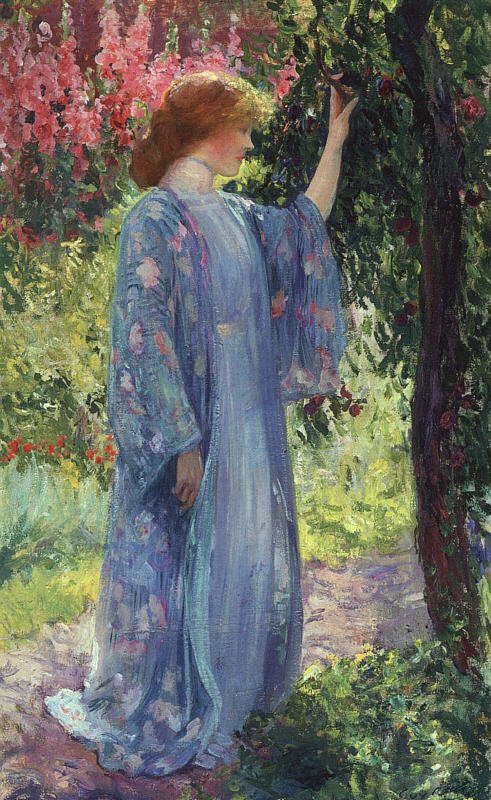 Il kimono blu da Guy Rose