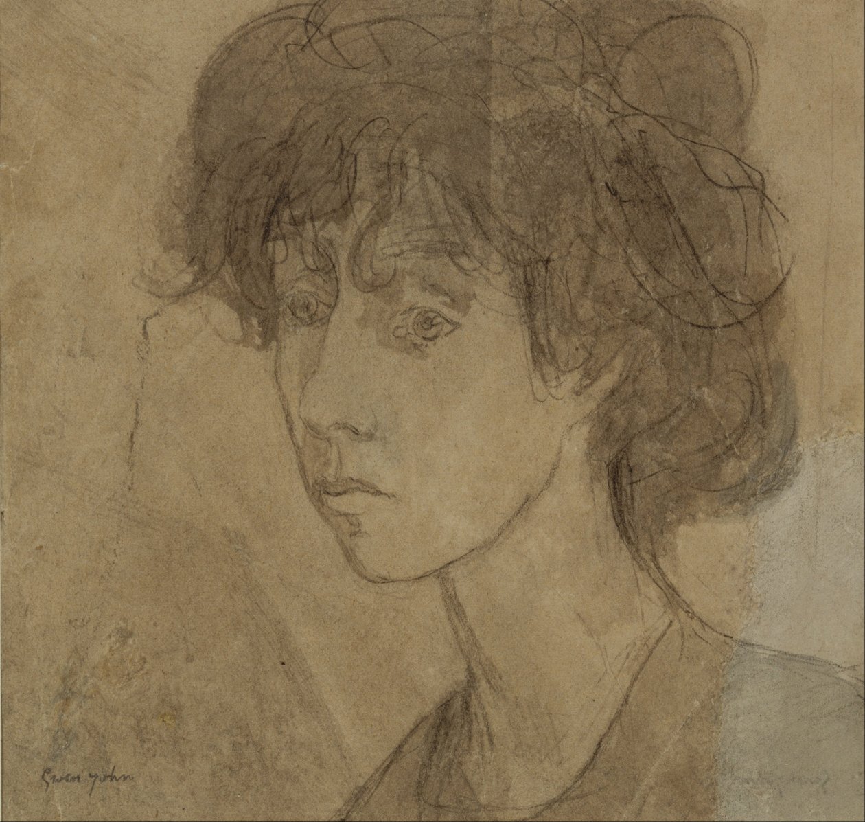 Testa di una donna da Gwen John