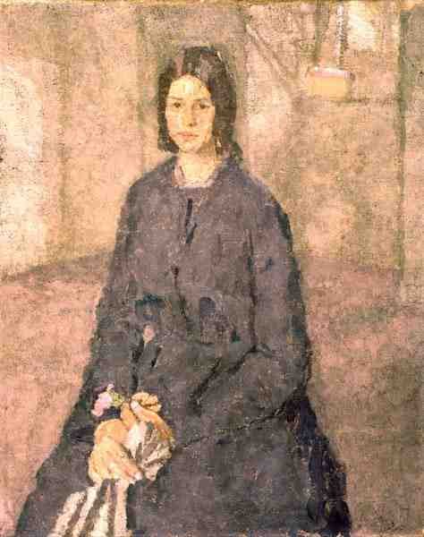 Ragazza con una Rosa, c.1915-25 da Gwen John