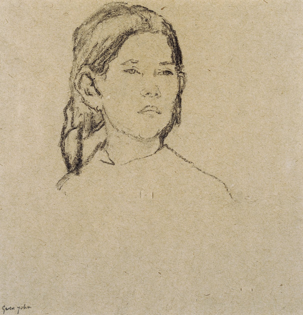 Testa di ragazza da Gwen John