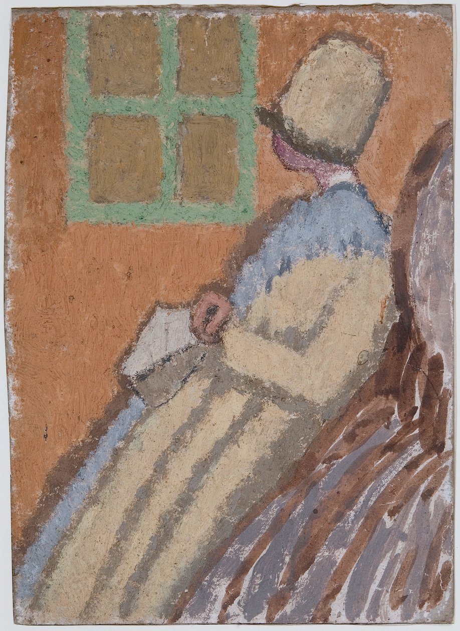 Donna di profilo da Gwen John