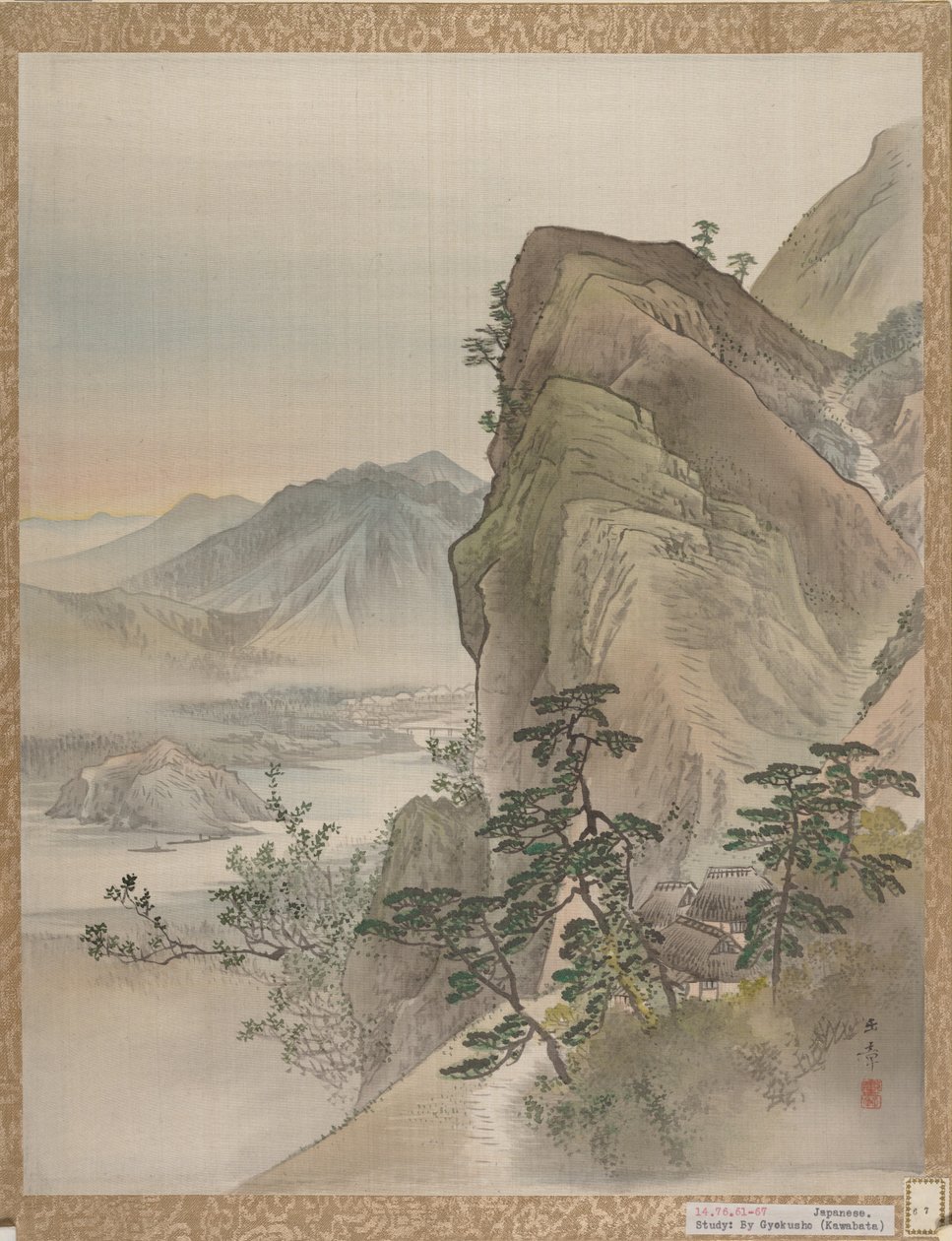 Paesaggio da Gyokusho Kawabata