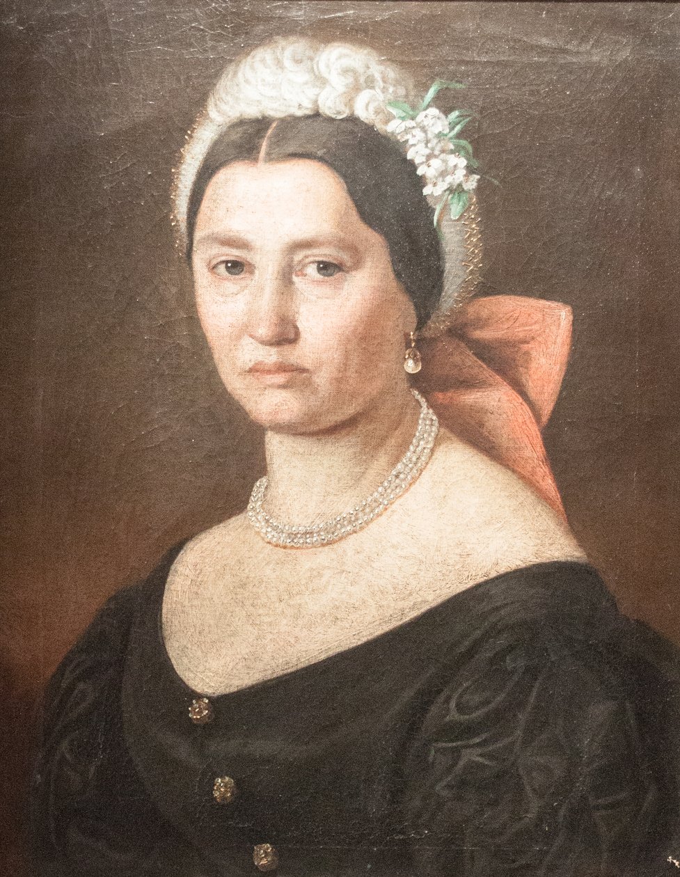 Ritratto di Netusne Stark da Gyula Benczúr