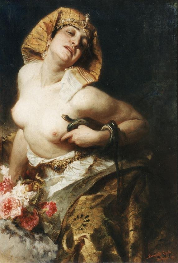 Cleopatra da Gyula Benczúr