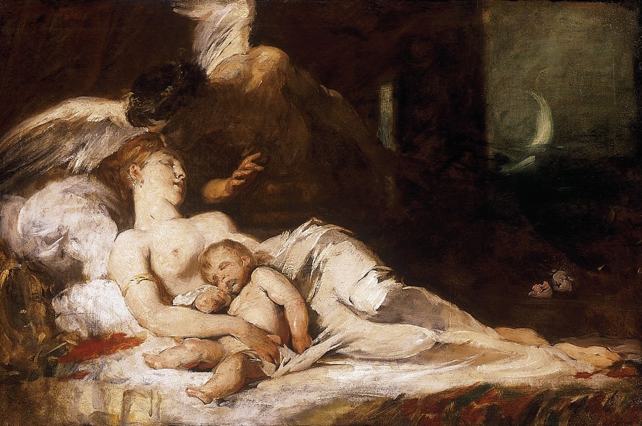 Sogno di Hypnos da Gyula Benczúr