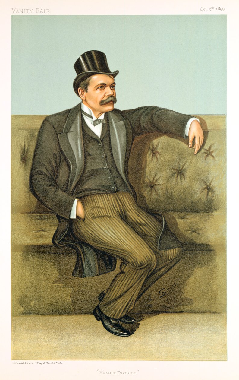 Divisione di Hoxton, 1899 da HC Seppings Wright