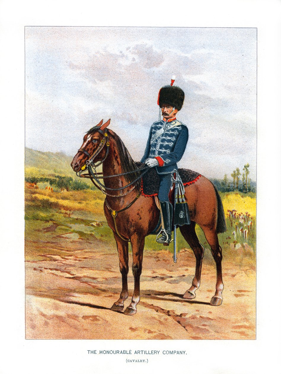 Cavalleria della Honourable Artillery Company da H. Bunnett
