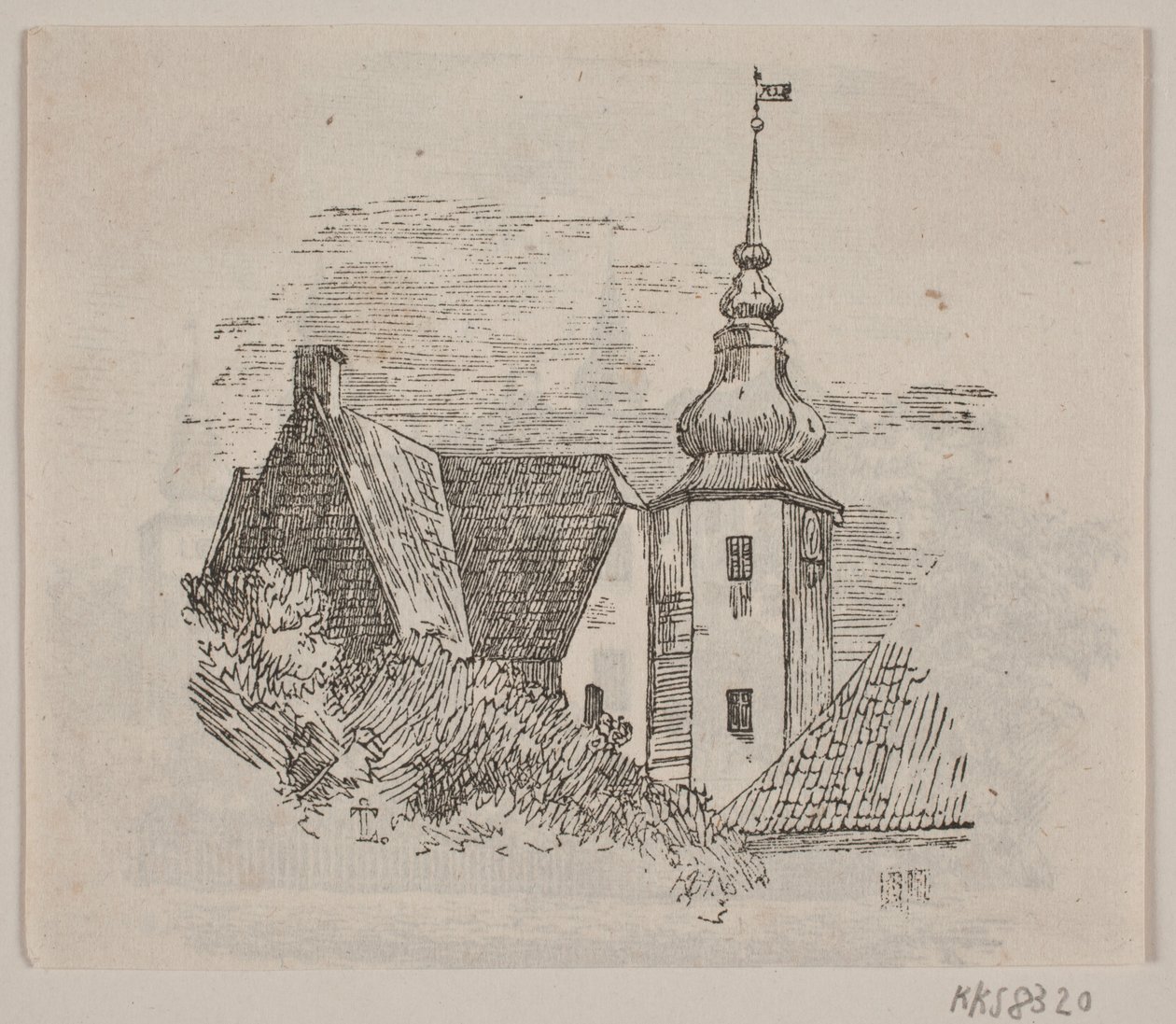 Castello di Jægerspris da H. C. Henneberg