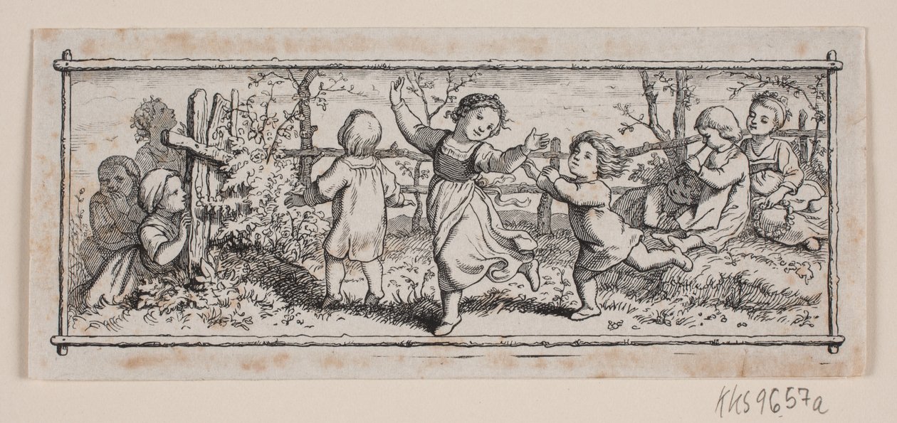 Vignetta per Rob. Reinick: Sml. Frühling. da H. C. Henneberg