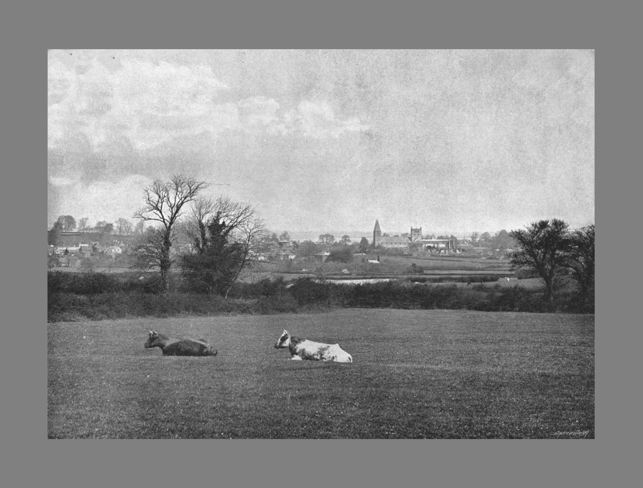 Southwell, c1900 da H. J. Bliss