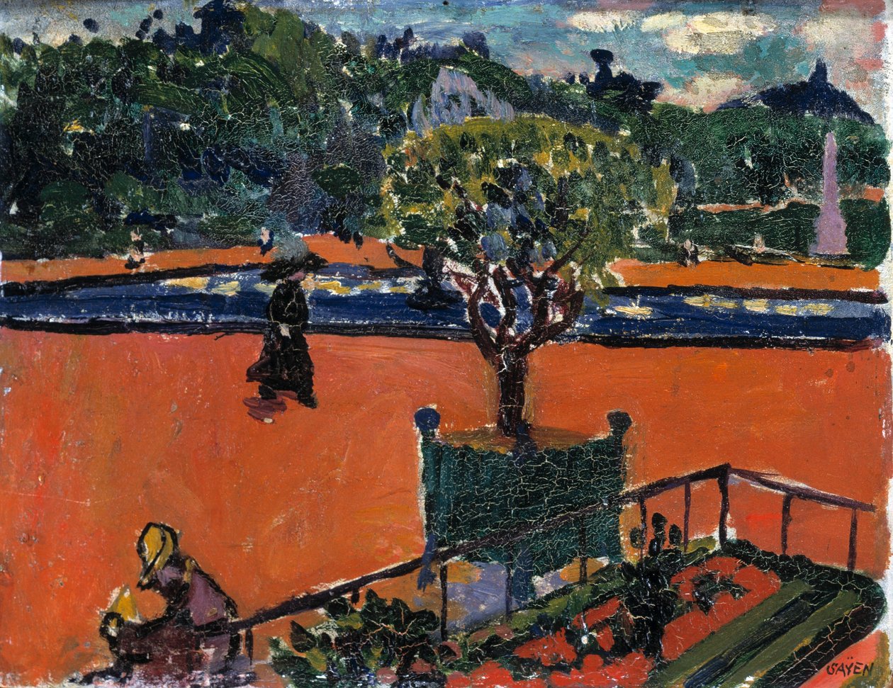 Nei Giardini del Lussemburgo da H. Lyman Sayen