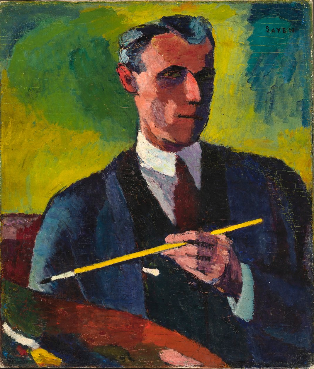 Autoritratto da H. Lyman Sayen