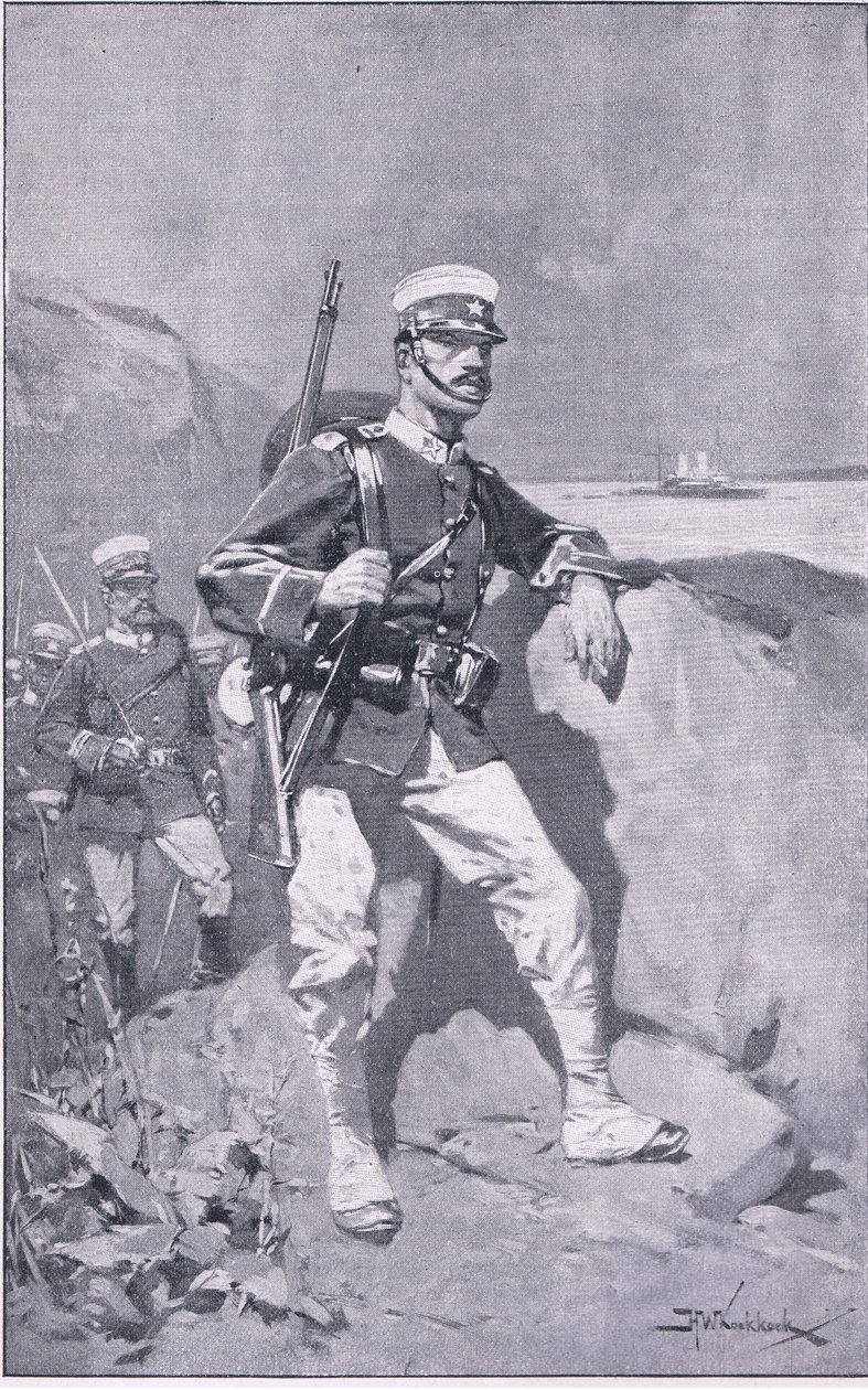 Un soldato giapponese da H. M. Koekkoch