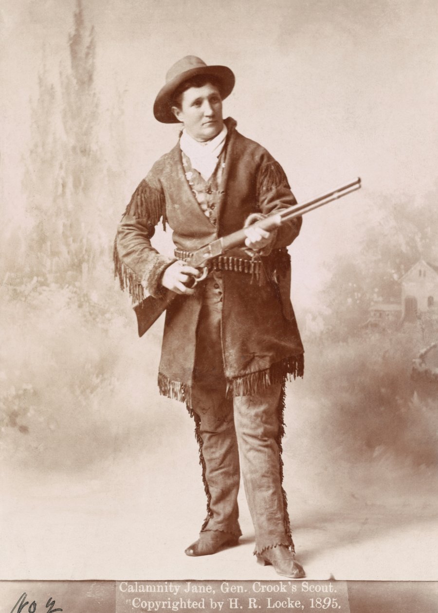 Ritratto di Calamity Jane da H. R. Locke