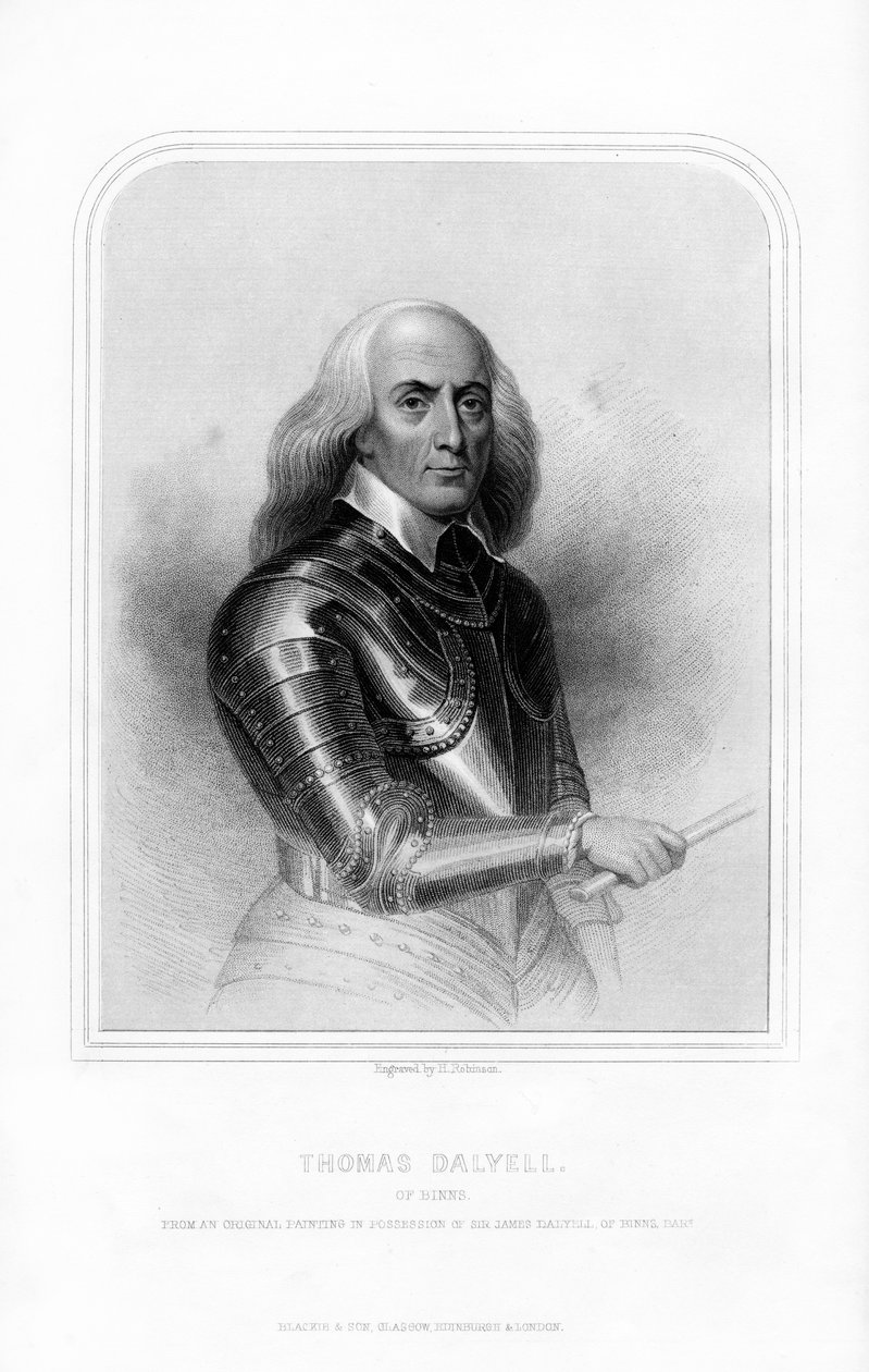 Thomas Dalziel, generale scozzese, 1870 da H. Robinson