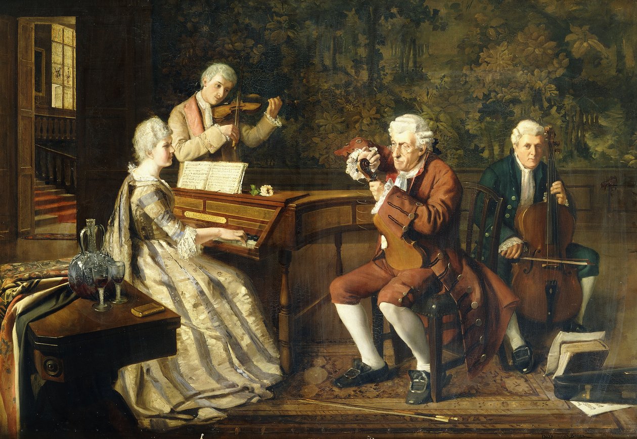I musicisti da H. W. Jennings Brown