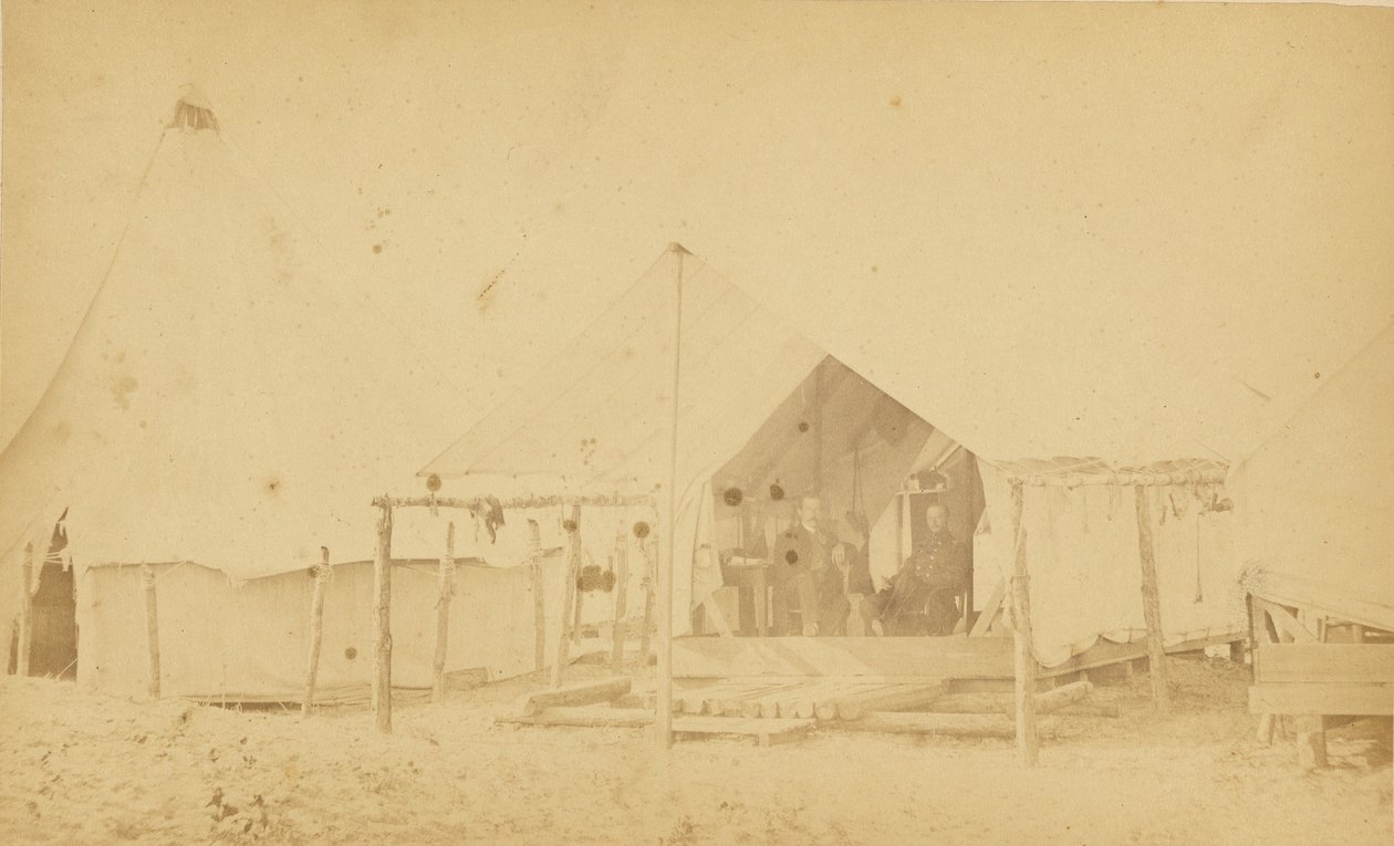 [Soldati in tenda] da Haas and Peale