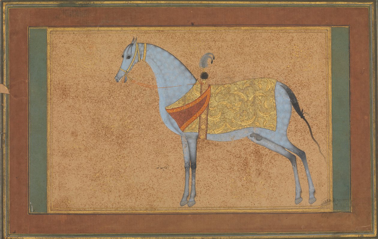 Uno stallone, ca. 1601-6 da Habiballah of Sava