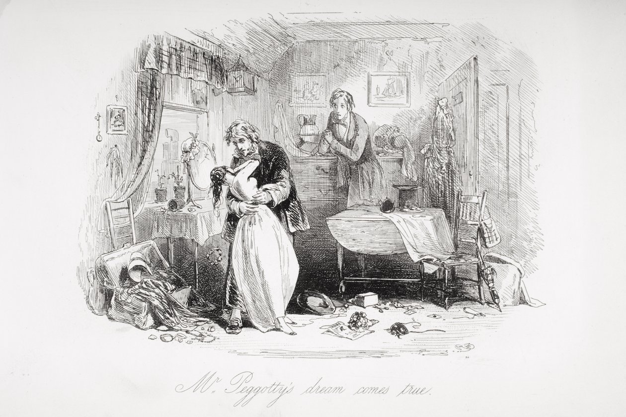 Il sogno di Mr. Peggotty si avvera, illustrazione da 