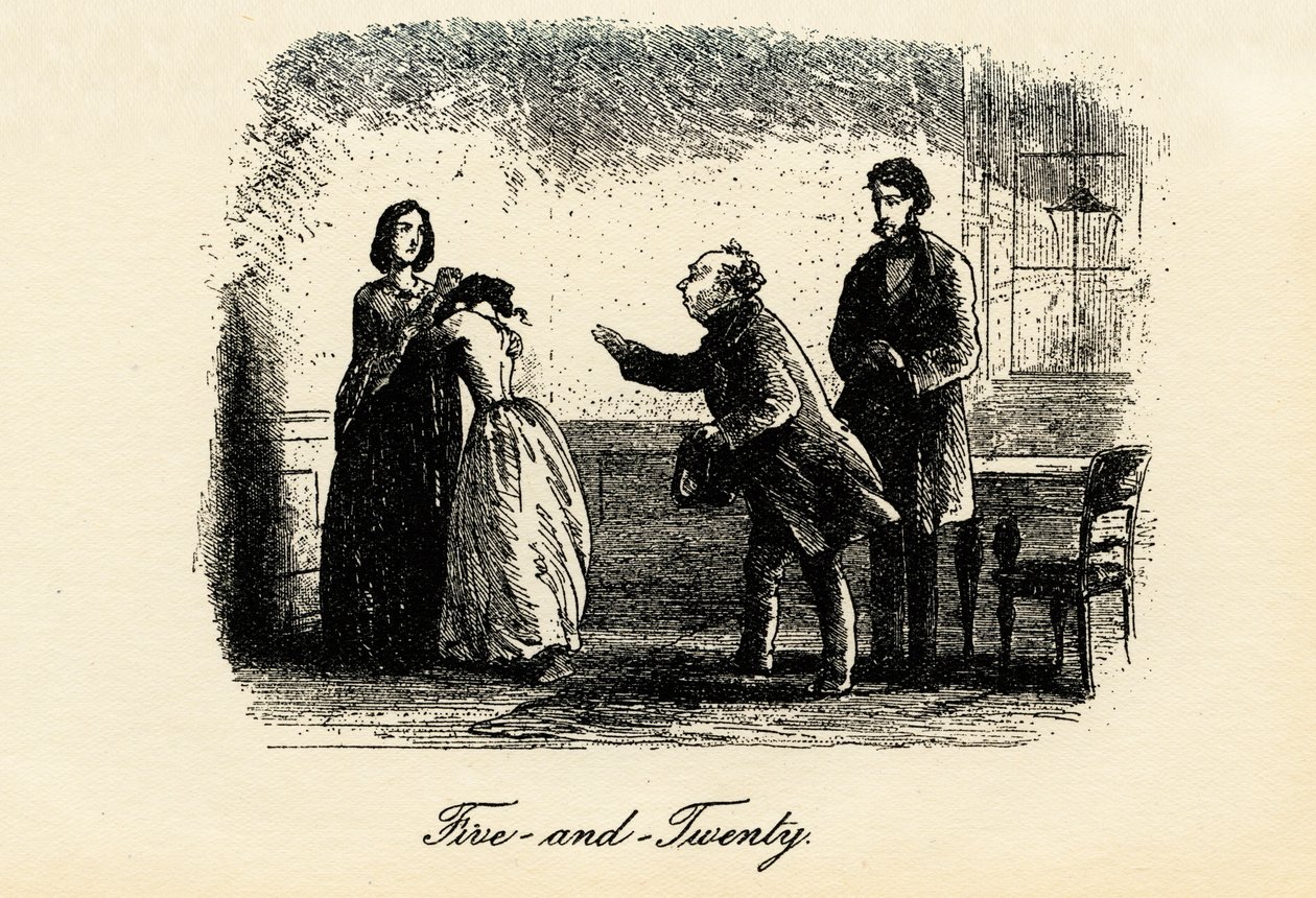 La piccola Dorrit da Hablot Knight Browne