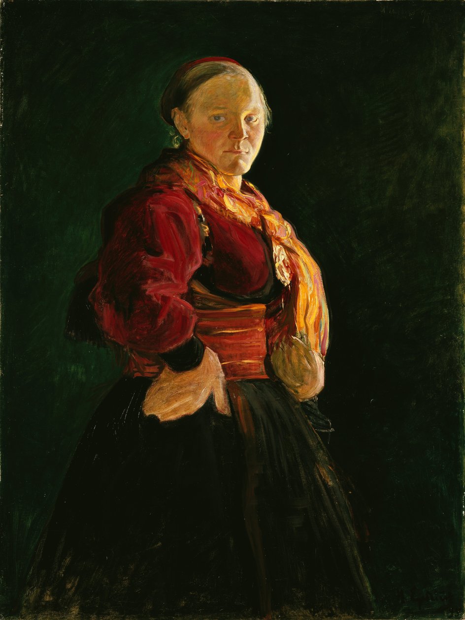 Ritratto di Mari Clasen da Halfdan Egedius