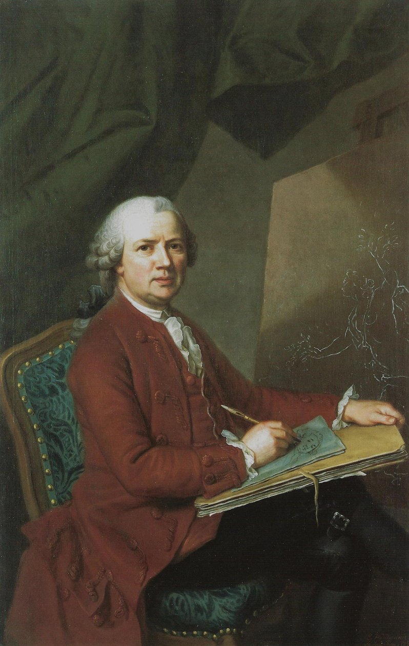 Autoritratto da Emanuel Handmann