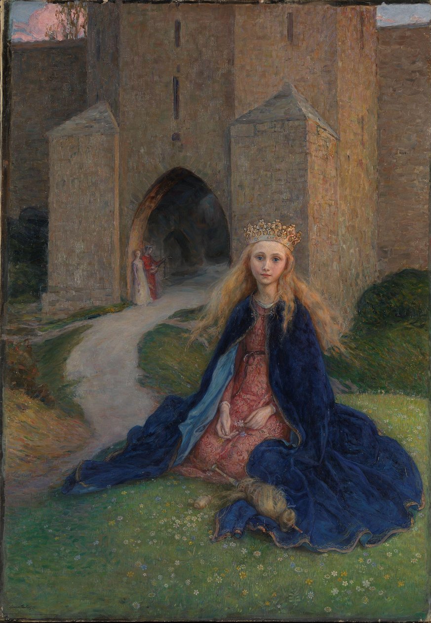 Principessa con un fuso da Hanna Pauli