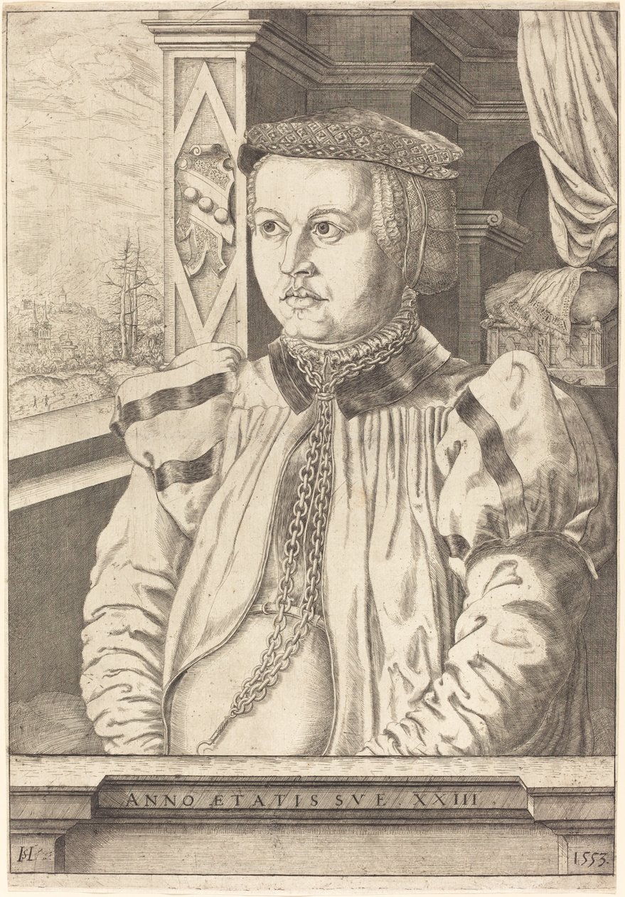 Lady von Eck (nata Piencsenau) da Hanns Lautensack