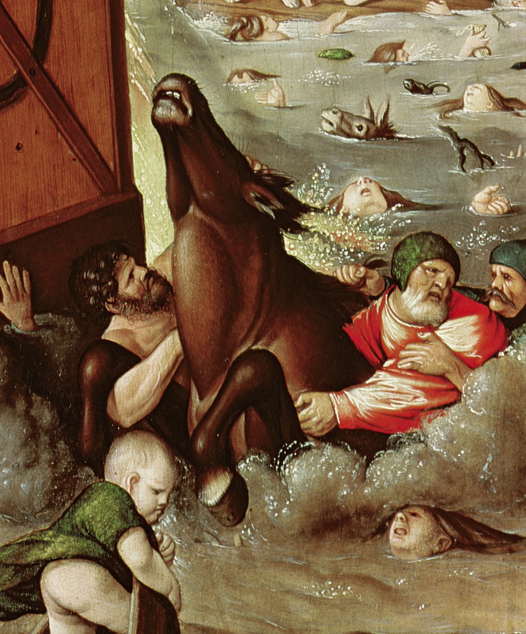 Il Diluvio, 1516 (dettaglio) da Hans Baldung Grien