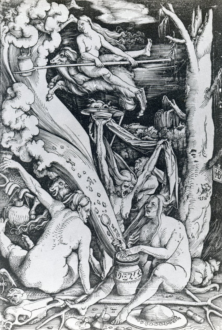 Le streghe al sabba da Hans Baldung Grien