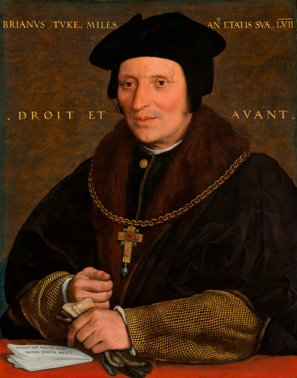 Ritratto di Sir Bryan Tuke da Hans Holbein