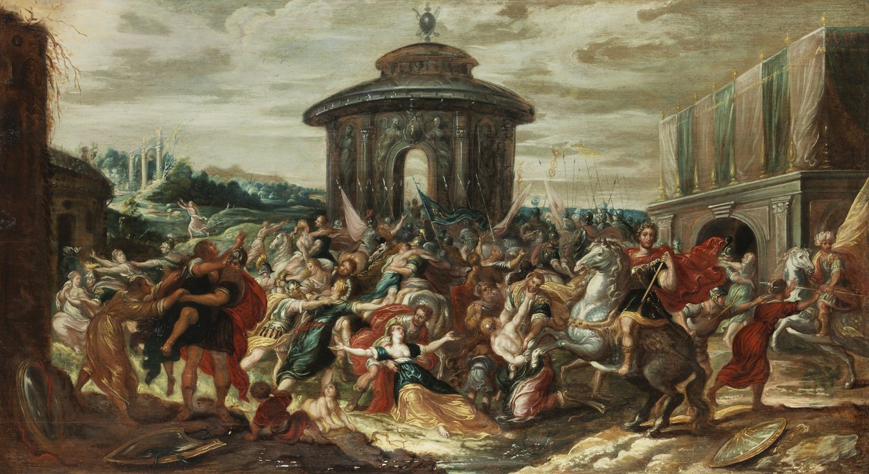 Il ratto delle Sabine da Hans III Jordaens
