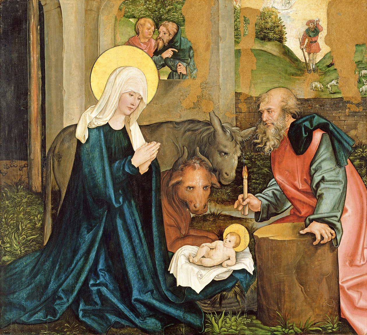 La nascita di Cristo da Hans Leonard Schaufelein