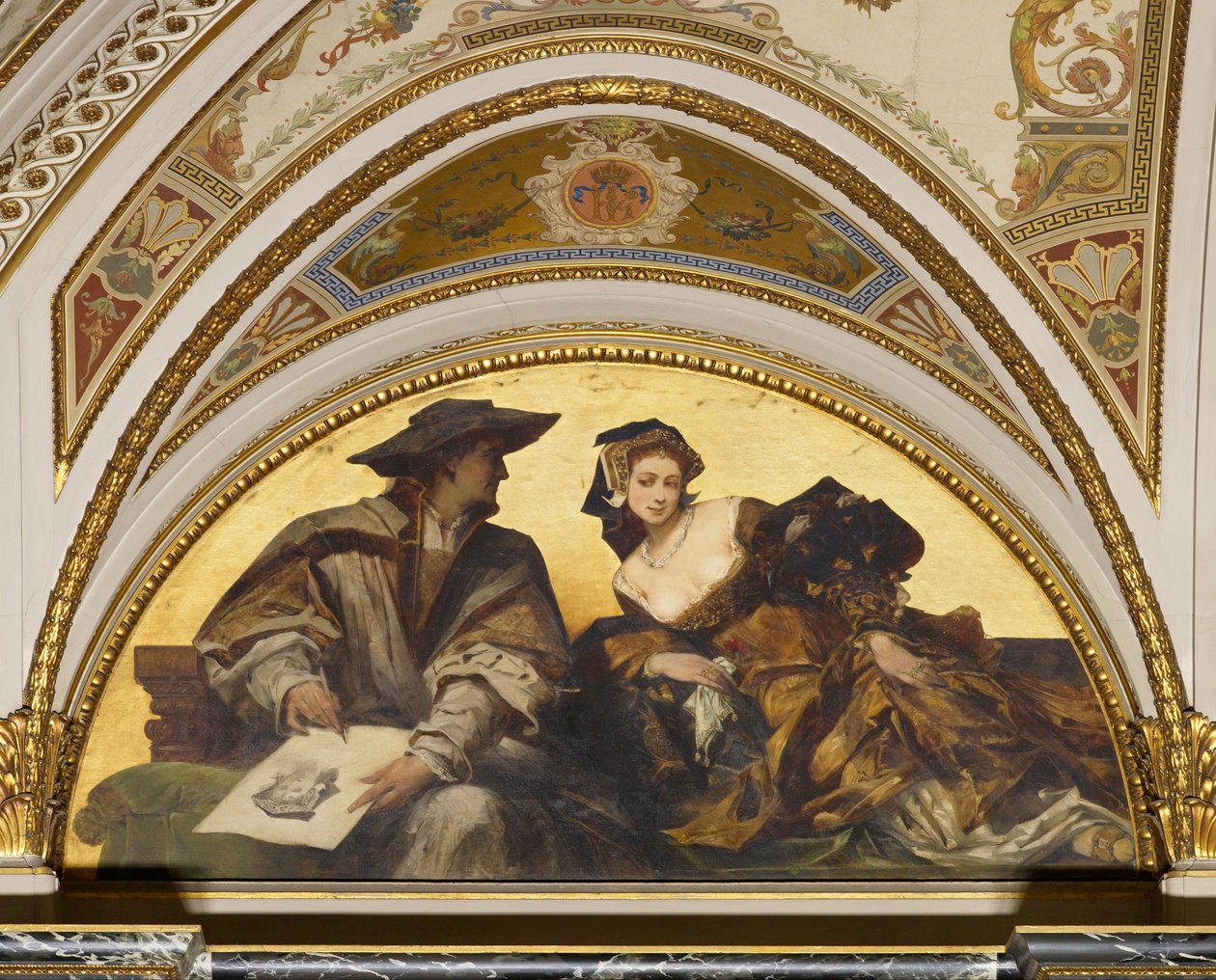 Hans Holbein il Giovane da Hans Makart
