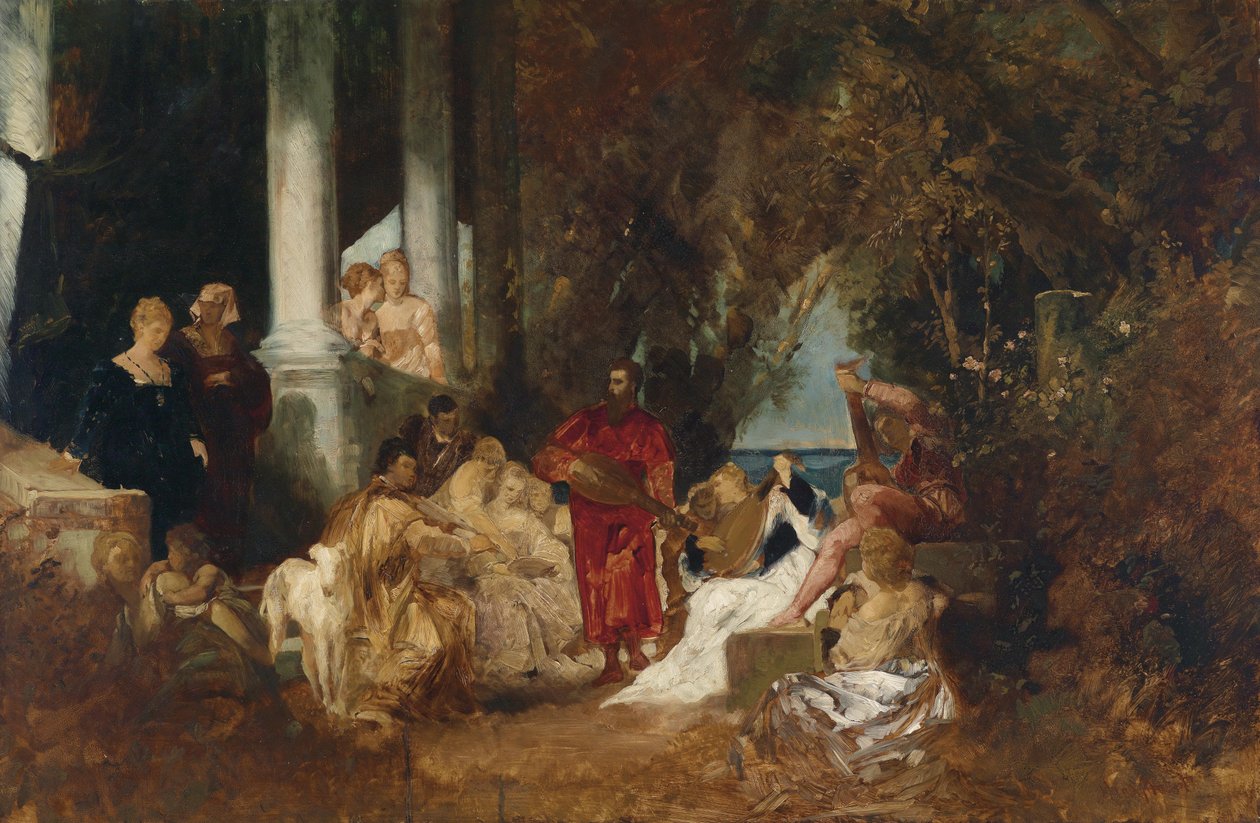 Intrattenimento musicale da Hans Makart