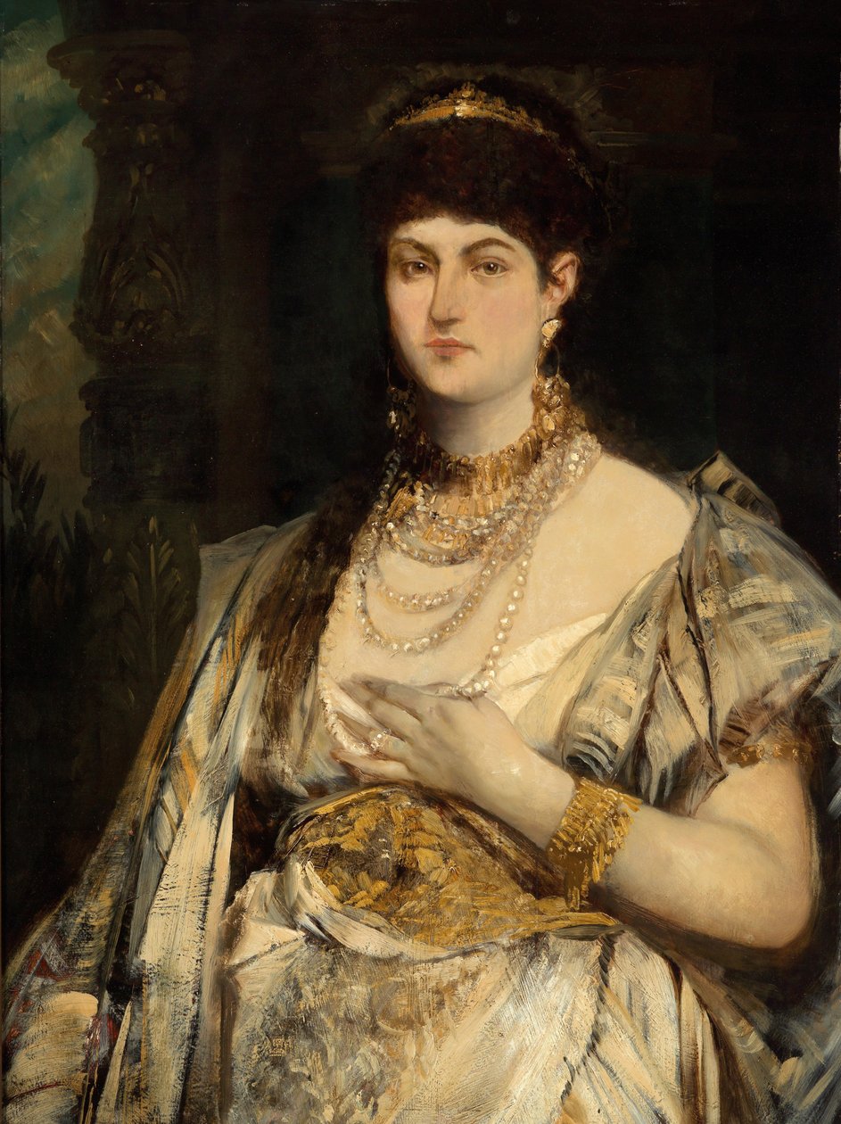 Ritratto di Henriette Mankiewicz da Hans Makart