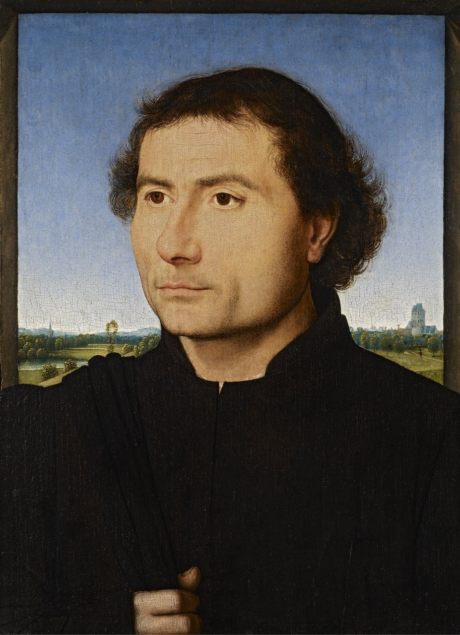 Ritratto di un uomo da Hans Memling