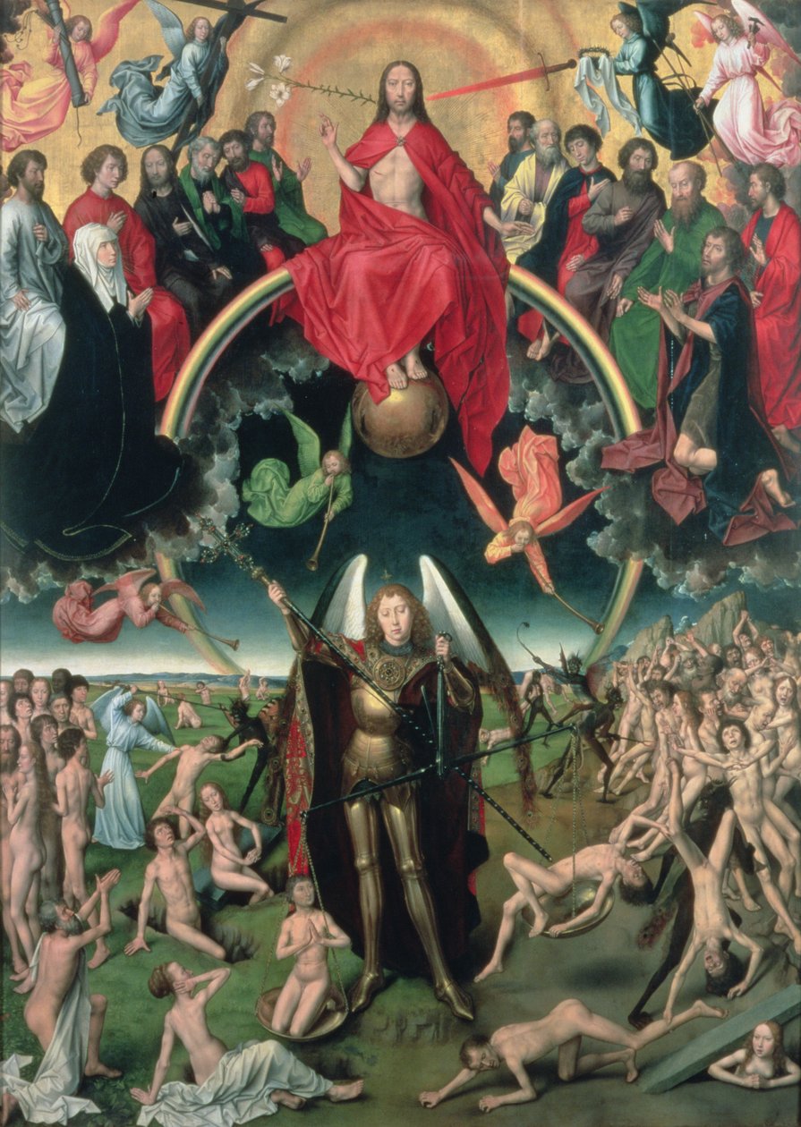 Il Giudizio Universale, 1473 (pannello centrale) da Hans Memling